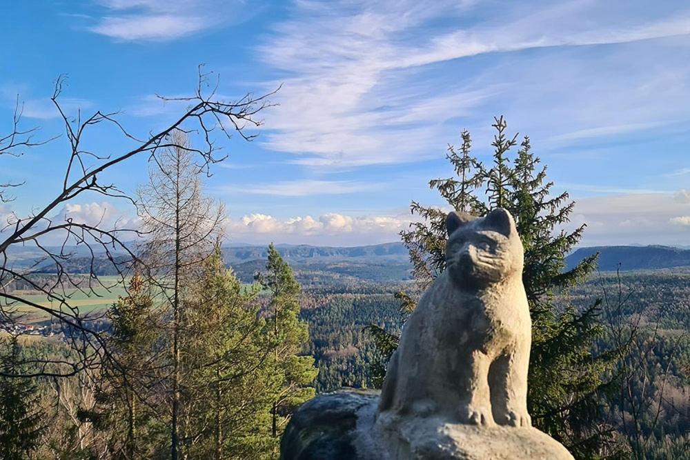 Ferienquartier Forsthaus 2 Lägenhet Bad Gottleuba Exteriör bild